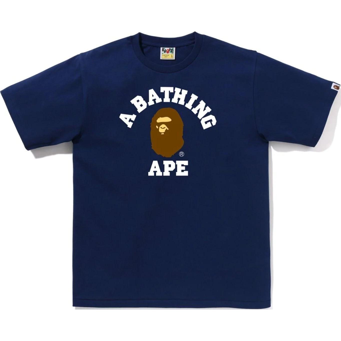 Мужская футболка A BATHING APE (черная)