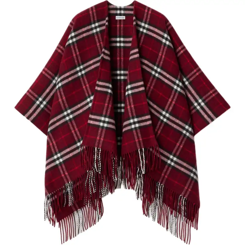 Burberry Cloaks Women's Ox Blood Moderate