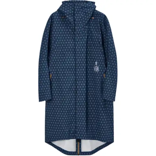 LOEWE Coats Men's Blue Hooded Moderate Straight Fit