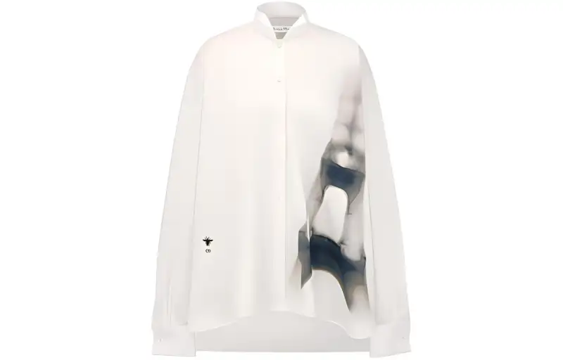 Christian DIOR Logo Detailed Button Up Shirt