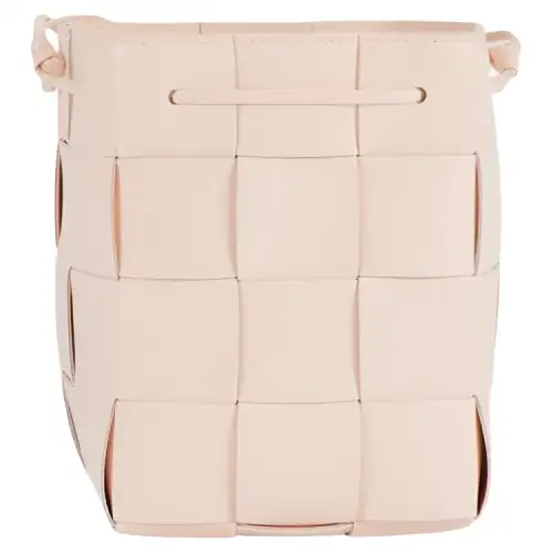 Bottega Veneta CASSETTE Sheepskin With Cow Leather Bucket Bags Crossbody Bag, Shoulder Bag Small Women's Pink