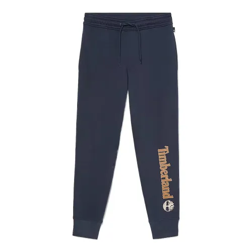 Timberland Casual Pants Men's Blue Moderate Cuffed Pants