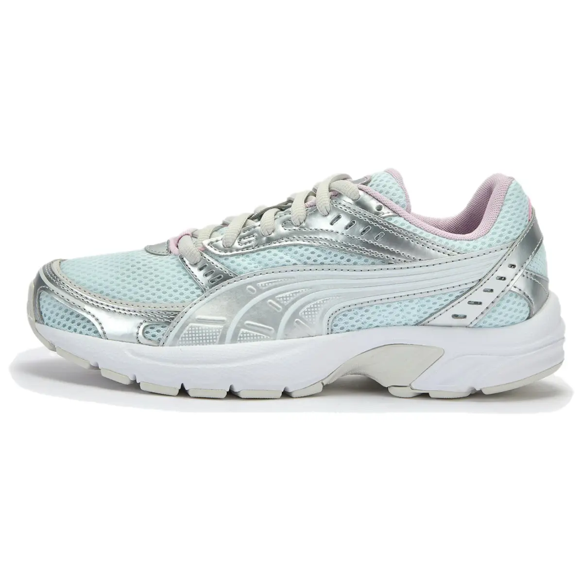 PUMA C25K Abrasion Resistant Breathable Low top Casual Shoes Women's Light Blue