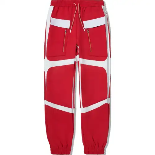 Li Ning Knitted Sweatpants Women's Honor Red