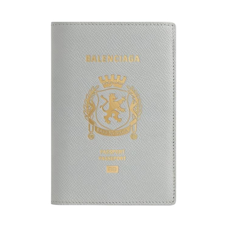 Кошелек Balenciaga Balenciaga PASSPORT (серый)