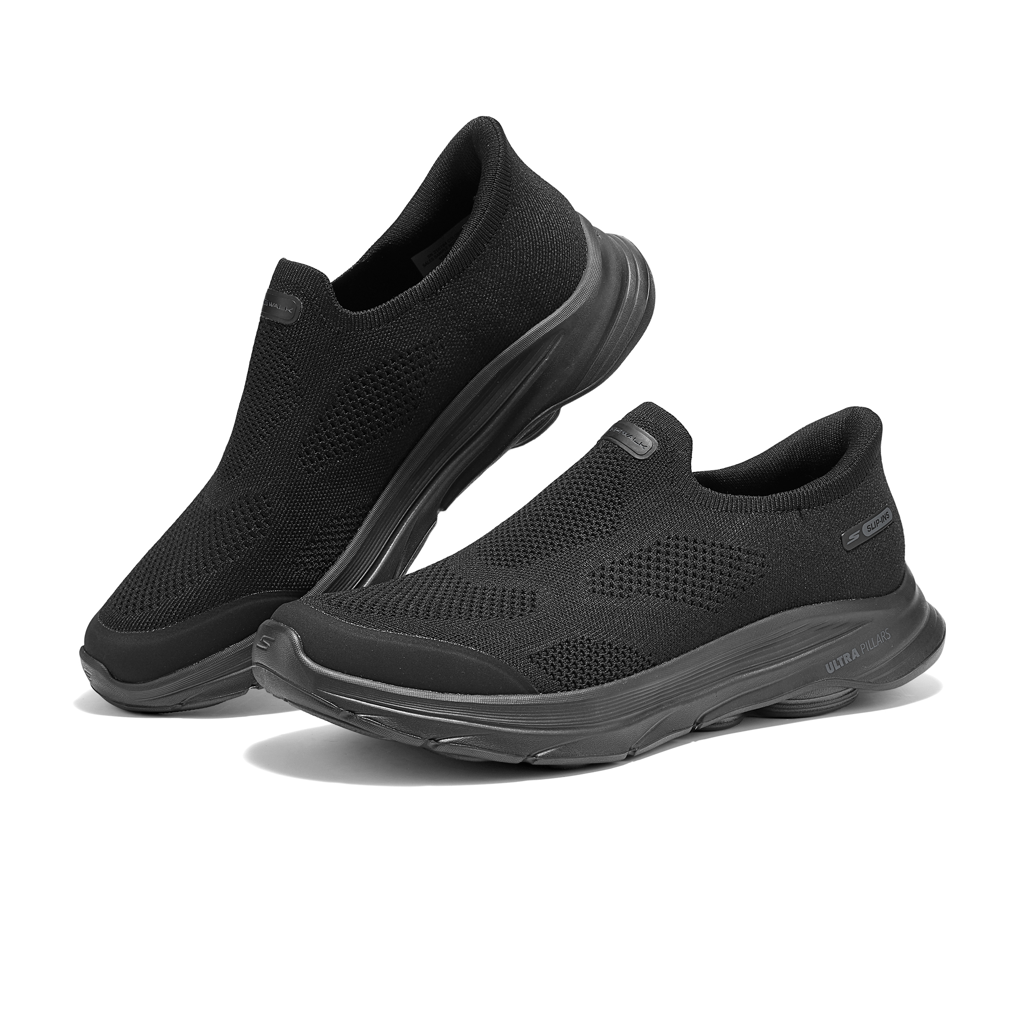Skechers Go Walk 8 Low top Walking Shoes Men’s Black