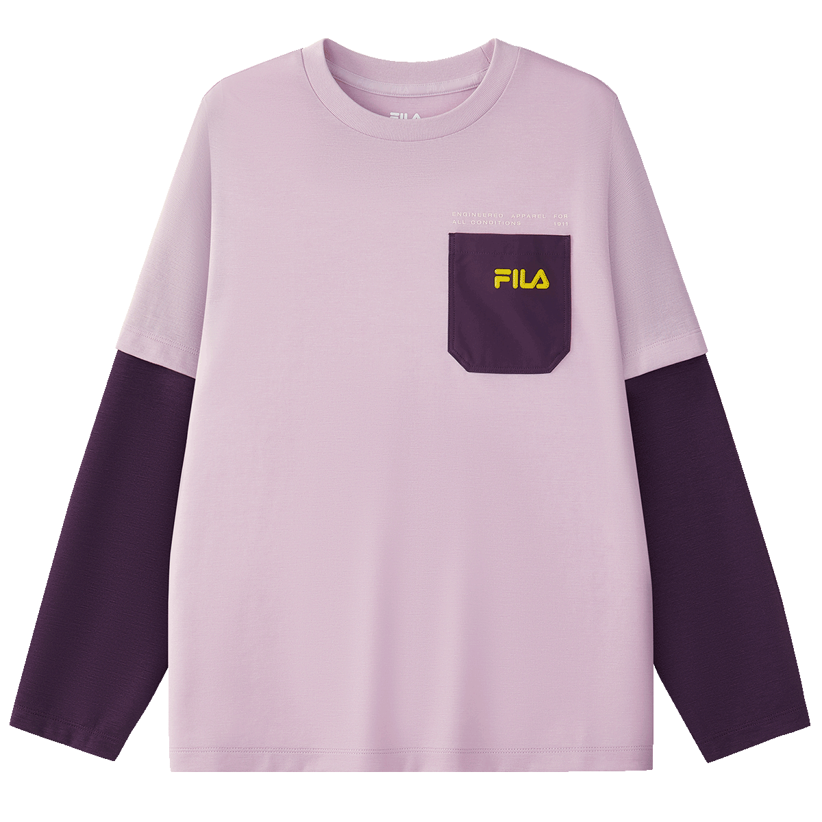 Детская футболка Fila FILA KIDS (фиолетовая)