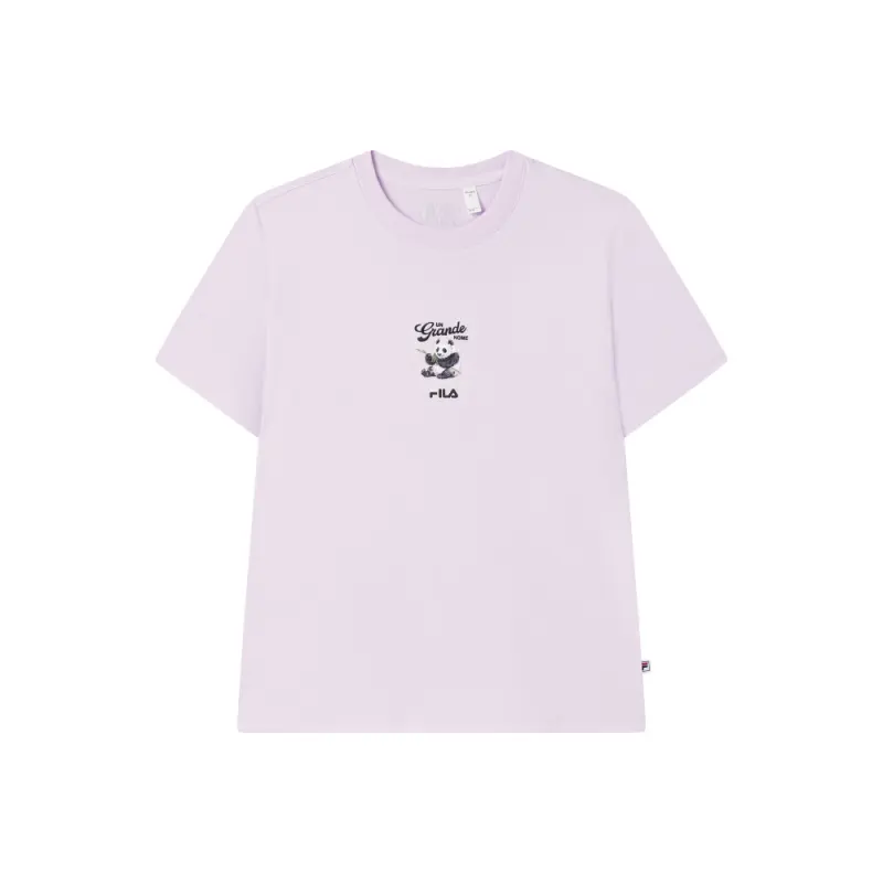 FILA Heritage T Shirt Women's Frost Purple