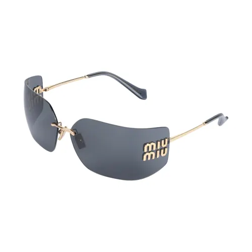 Miu Miu Runway rectangle-frame sunglasses