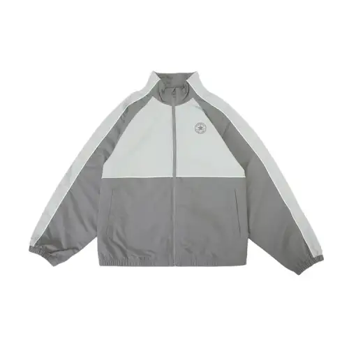 Converse Jackets Men's Gray Stand Collar Moderate Other