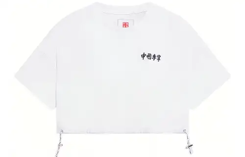 Li Ning SS22 Crop Top Women's White
