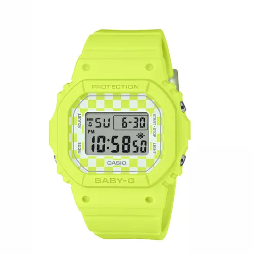 CASIO Women's BABY-G Yellow Watch BGD-565GS-9PR