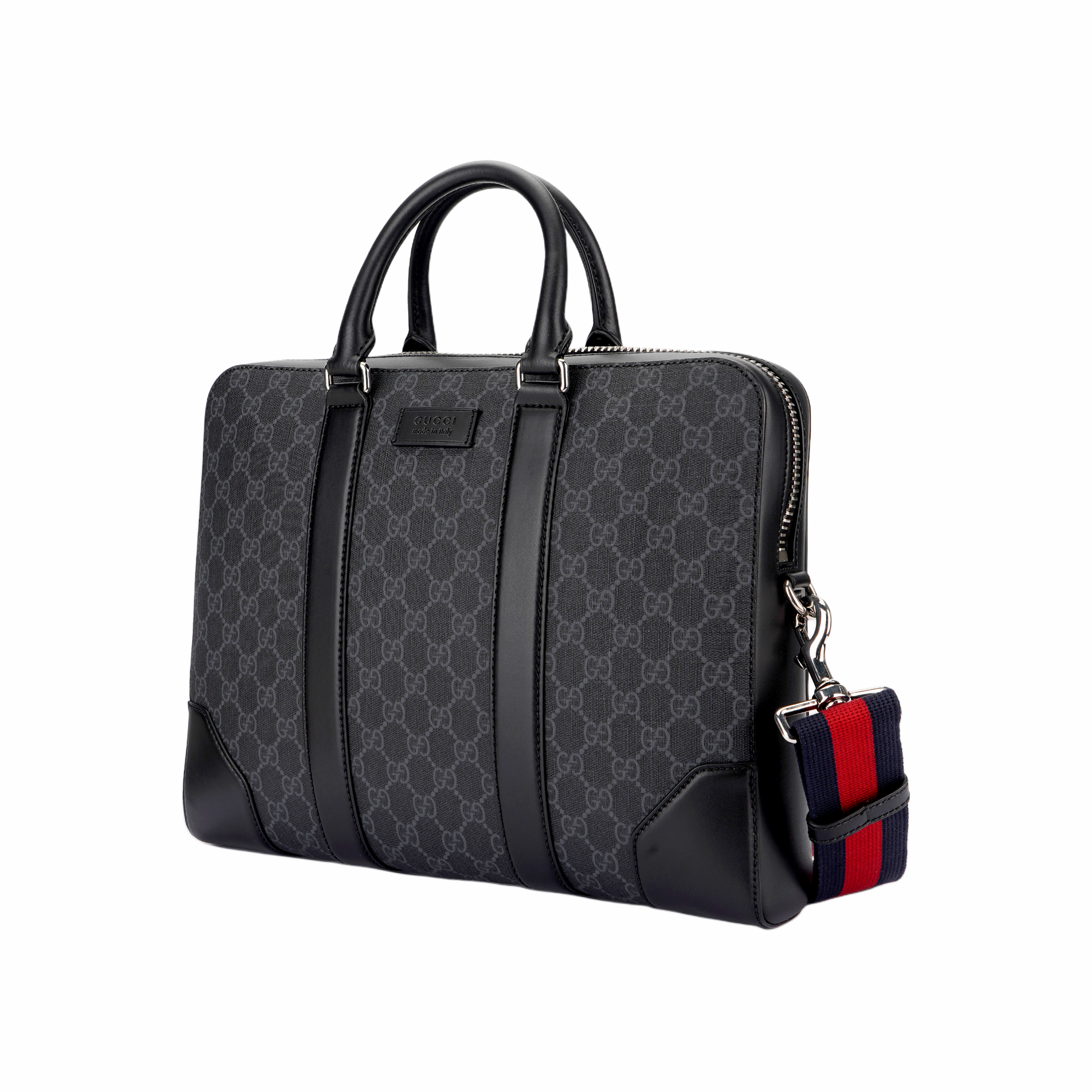 Мужская сумка GUCCI (черная) — фото 2