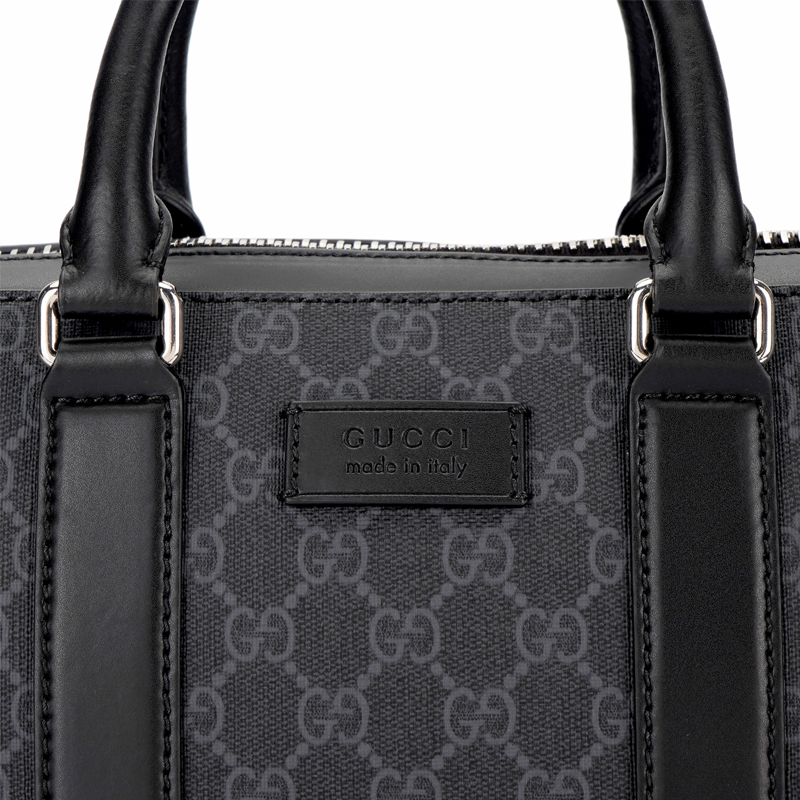 Мужская сумка GUCCI (черная) — фото 5
