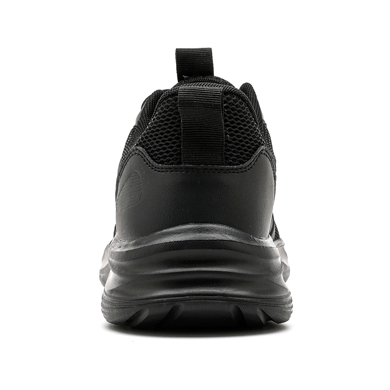 Warrior Breathable Abrasion Resistant Coverage Low top Casual Running Shoes Men’s Black