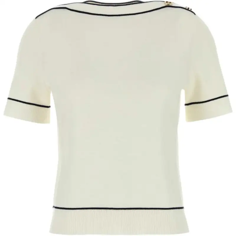 GUCCI Short Sleeved Knitted Top