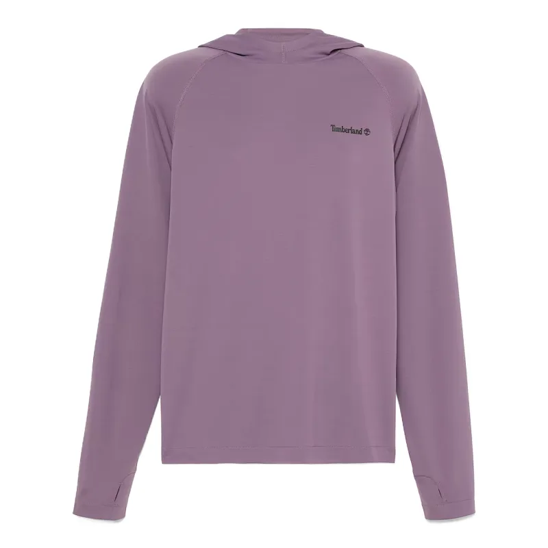Timberland T Shirts Men's Purple Hooded