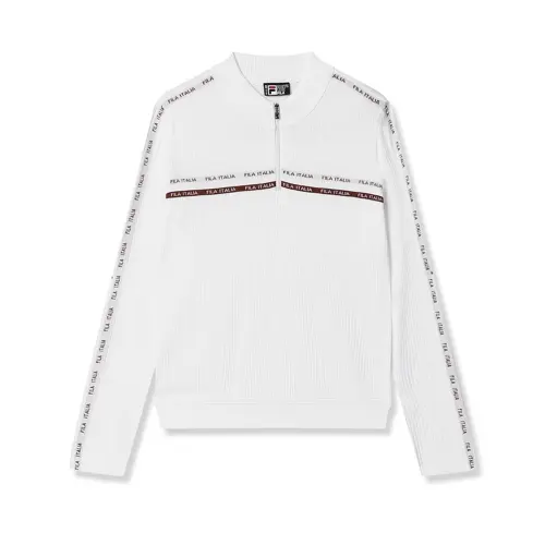 FILA WHITE Woven Knitwear Women's