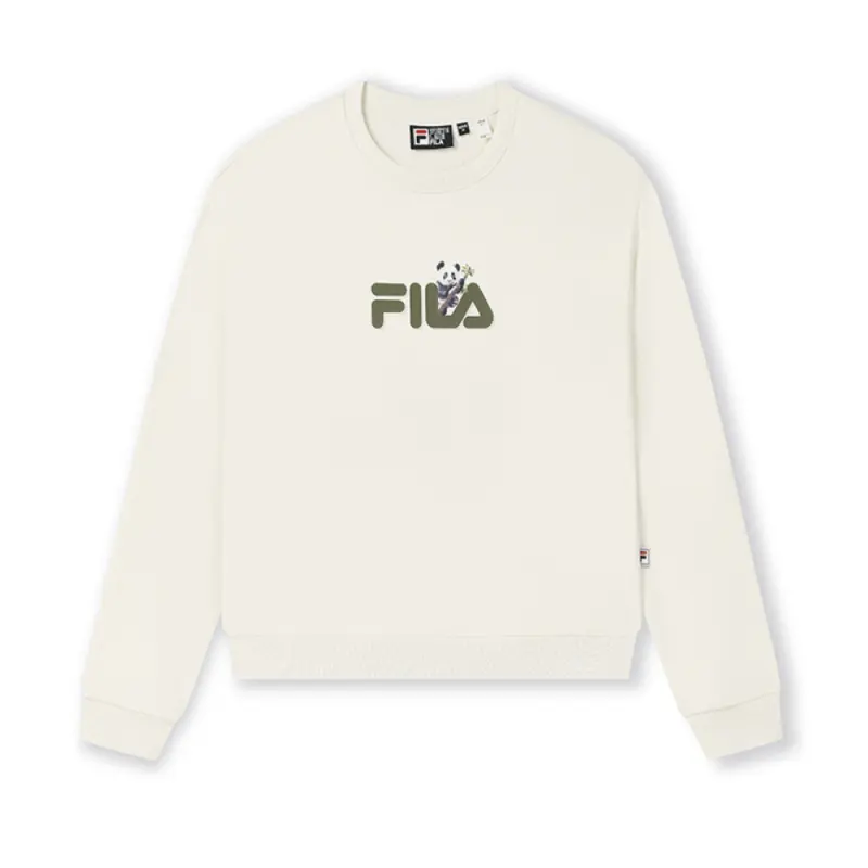 FILA Heritage Sweatshirt Women's Steam White