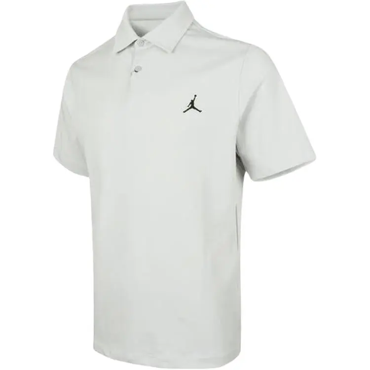 Jordan Polo Shirts Men's Gray Polo Collar Moderate