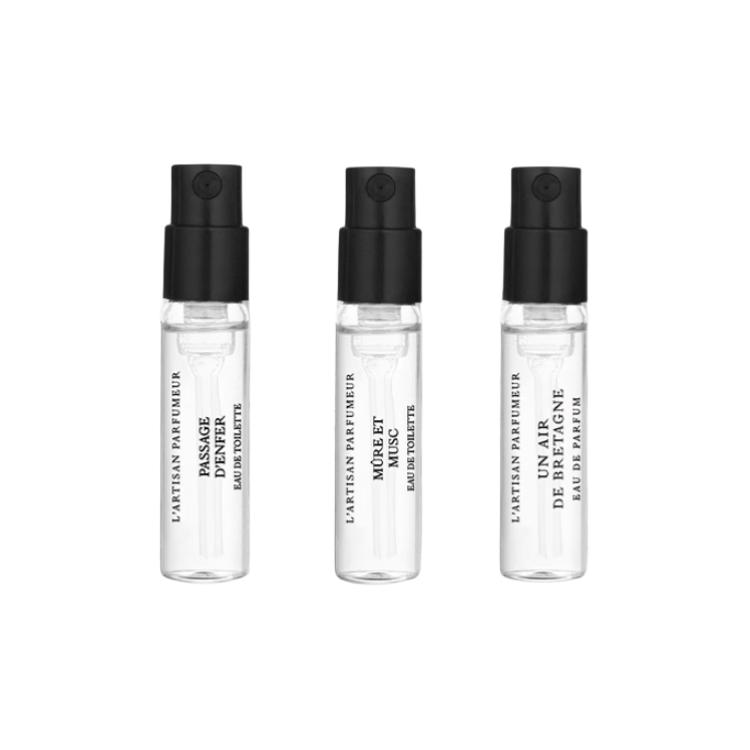 ADIXIANZHIXIANG Bretagne Air Perfume Sample Set Three Piece Set Eau De Toilette Neroli Seaweed 1.5ml+1.5ml+1.5ml