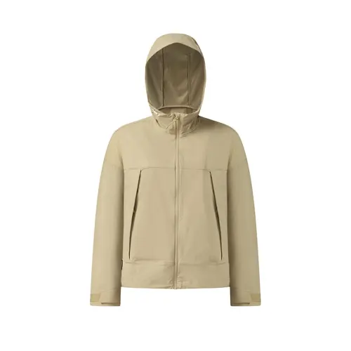 FILA Explorer Jackets Women's Mud Khaki Hooded Thin Other