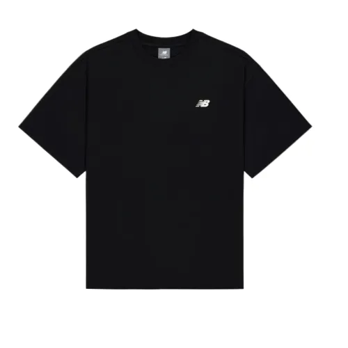New Balance T Shirts Men's Black Crew Neck Thin