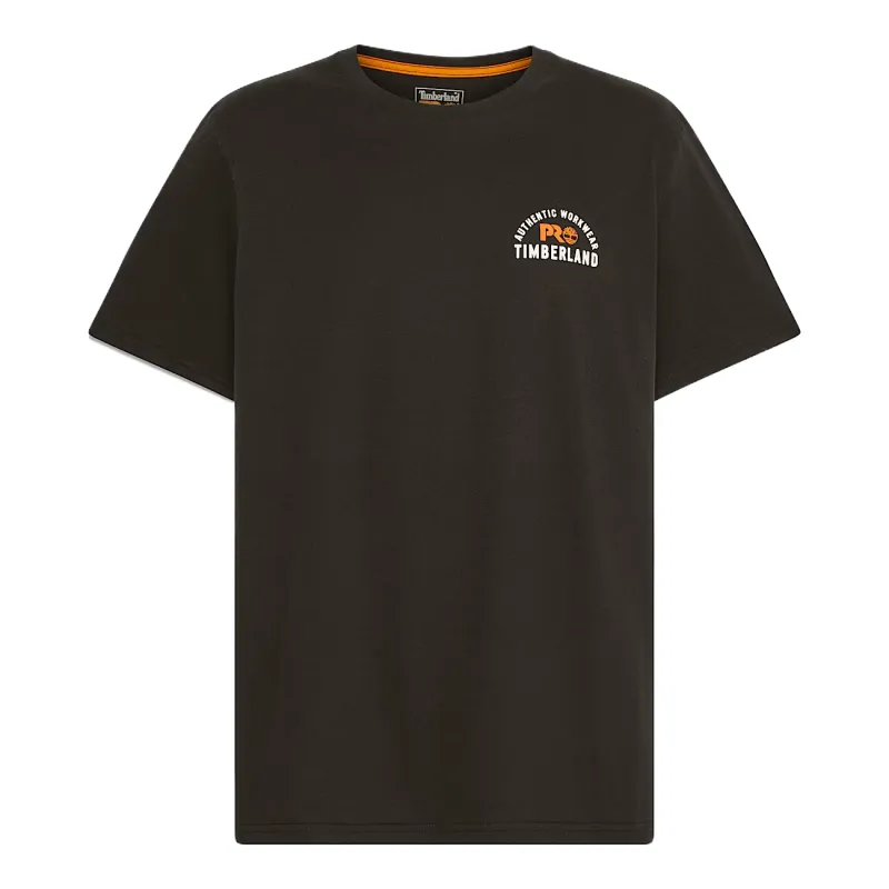 Timberland PRO T Shirts Men's Black Crew Neck Moderate