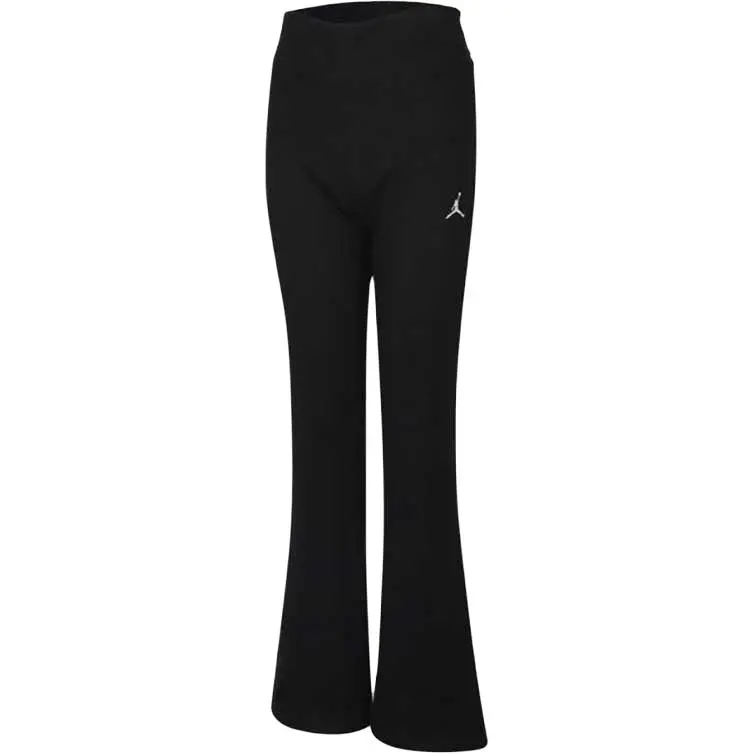 Jordan Casual Pants Women's Black Moderate Flared Pants