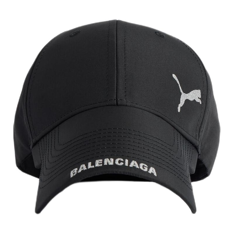 Мужская кепка Balenciaga x PUMA (черная)