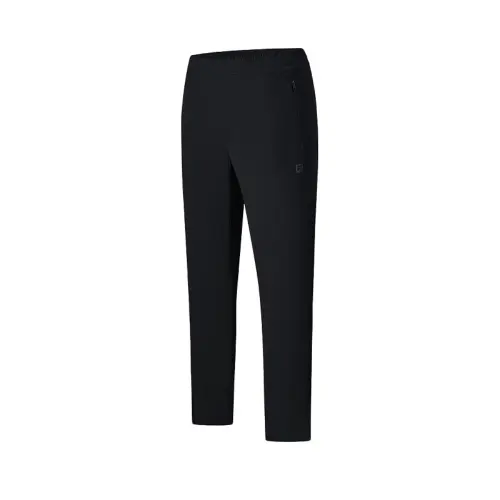 FILA A.P Casual Pants Men's Pitch Black Moderate Straight Fit Pants