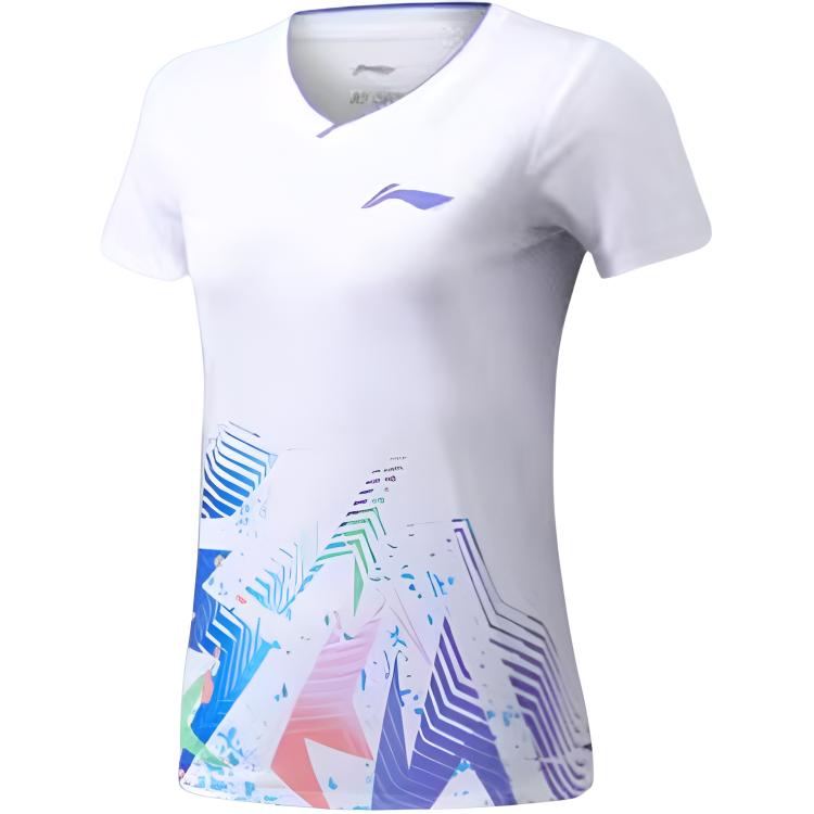 Li Ning Badminton Jersey Women’s Standard White