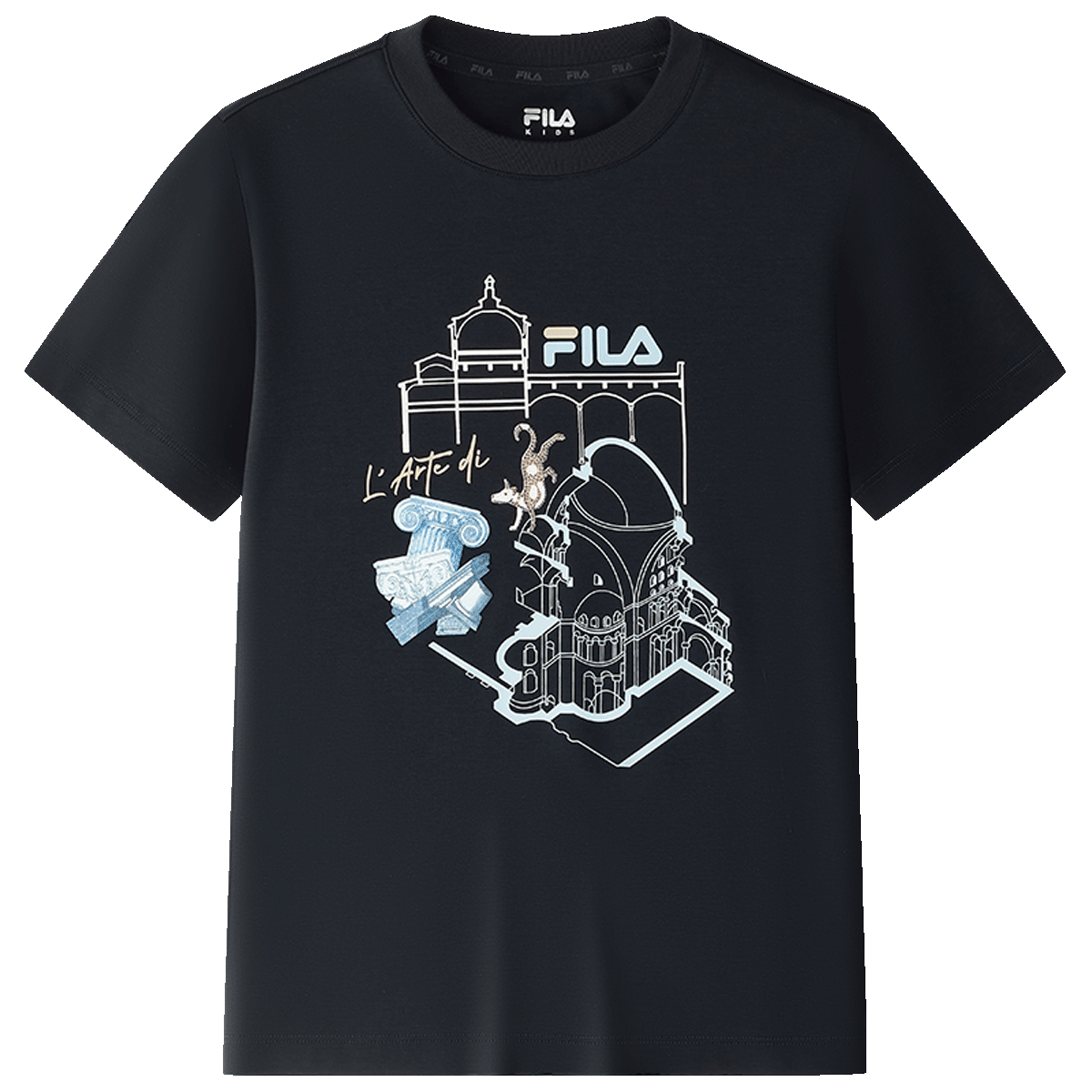 Футболка Fila FILA KIDS (синяя)