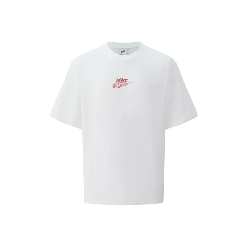 Nike T-Shirts Men's White Crew Neck