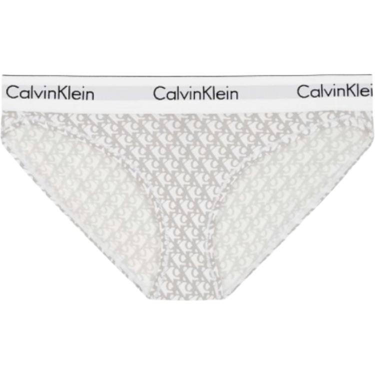 CALVIN KLEIN Bikini Women’s Gray White