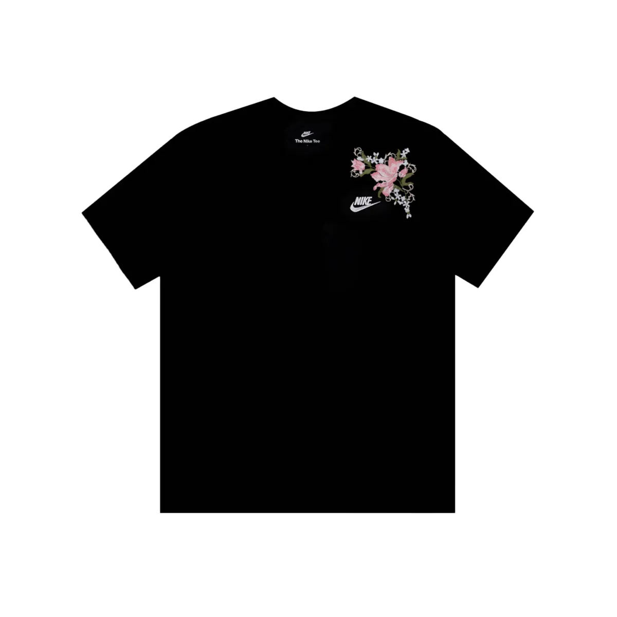 Nike T-Shirts Men's Black Crew Neck Moderate