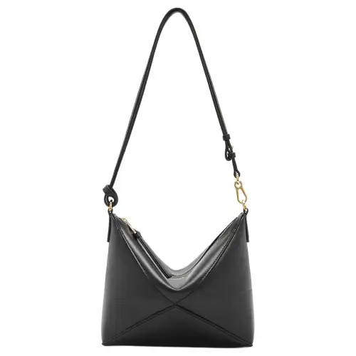 LOEWE Cow Leather Crossbody Handbag, Shoulder Bag Women's Black