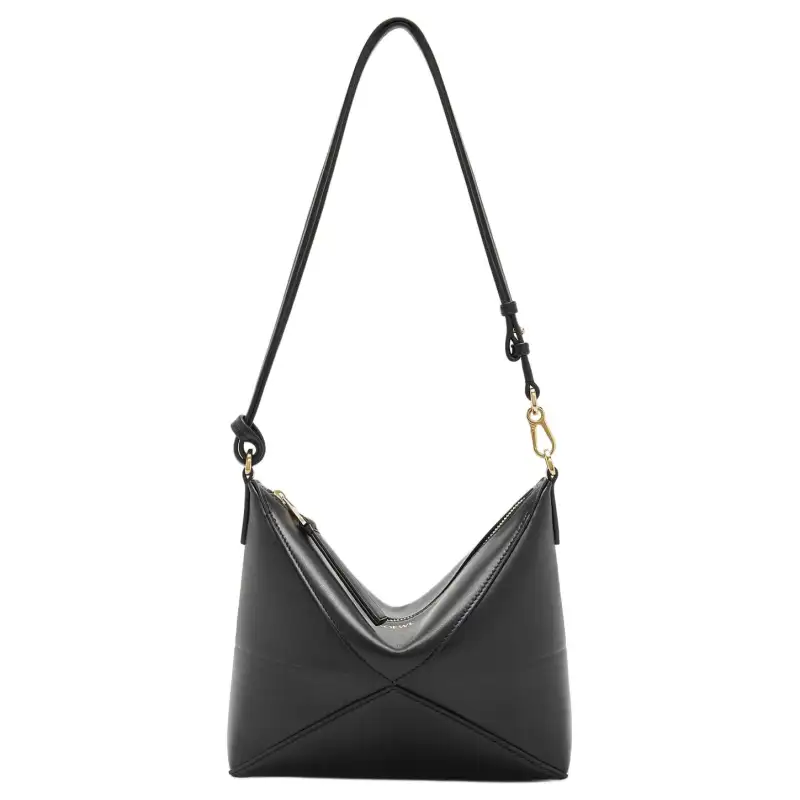 LOEWE Cow Leather Crossbody Handbag, Shoulder Bag Women's Black