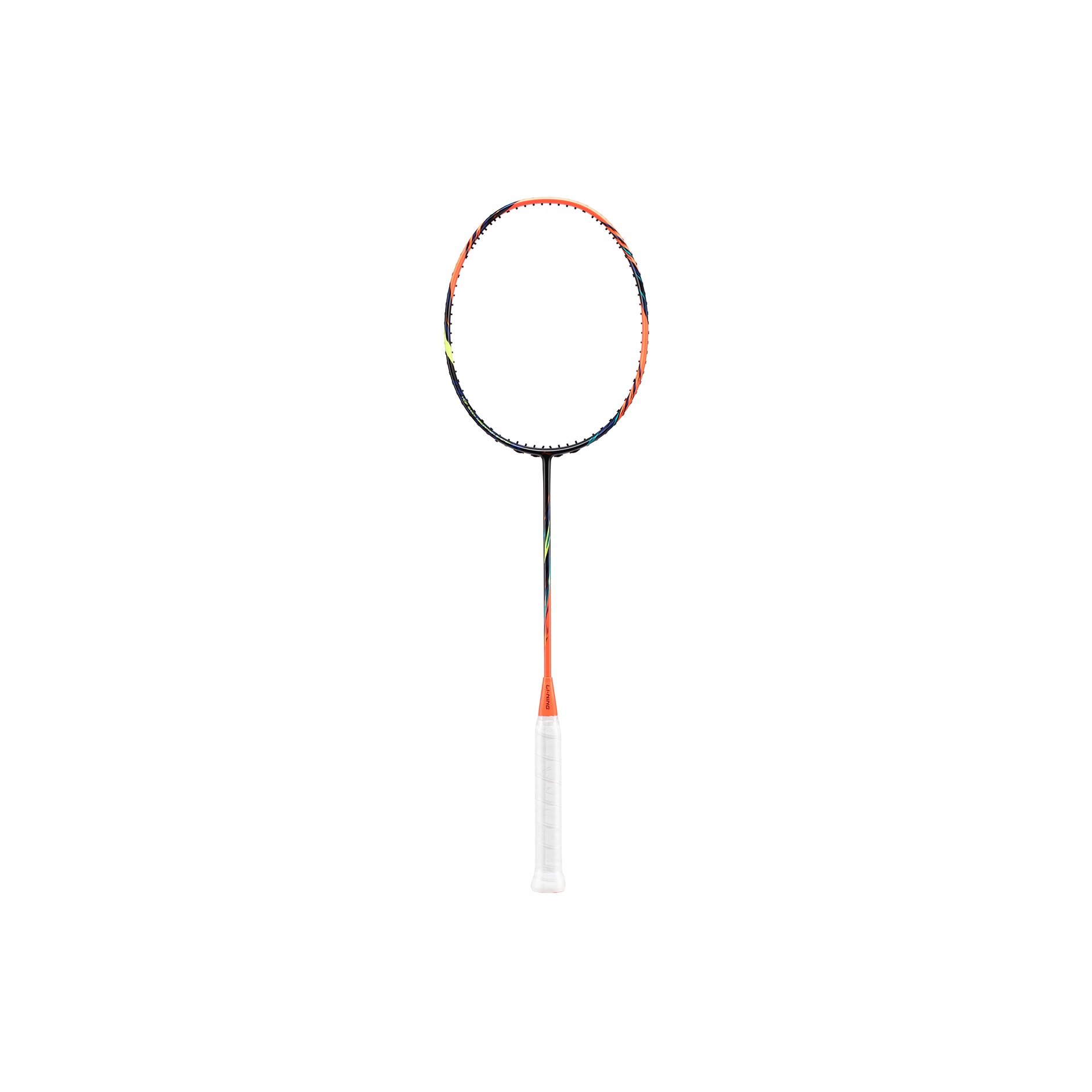 LiNing Fengying 500 Full Carbon Badminton Rackets Speed Type Enhanced Swing Speed Professional 4U/G6 Fluorescent Orange