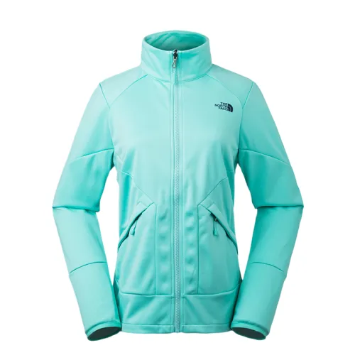 THE NORTH FACE Jackets Women's Blue Stand Collar Moderate Soft Shell