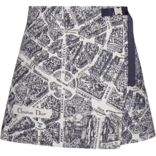 DIOR SS24 Casual Shorts Women's Multicolor