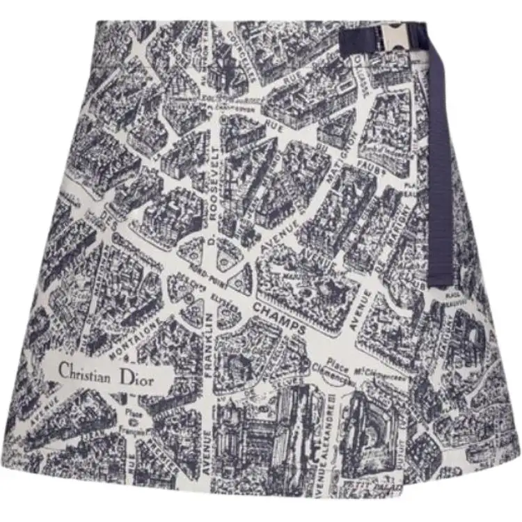 DIOR SS24 Casual Shorts Women's Multicolor