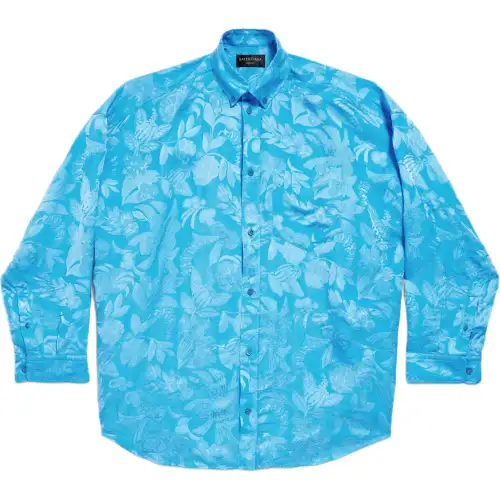Balenciaga Fruit Print Long Sleeve Shirt
