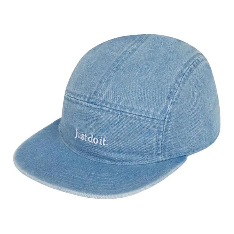 Nike Cotton Polyester Baseball Caps Unisex Blue