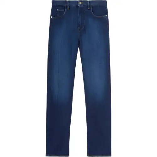 Loro Piana Jeans Men's Blue Moderate Straight Fit Pants