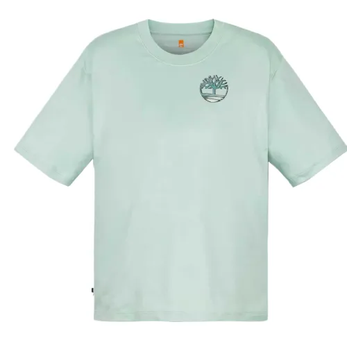 Timberland SS25 Drop Shoulder Sleeve T Shirt Women's