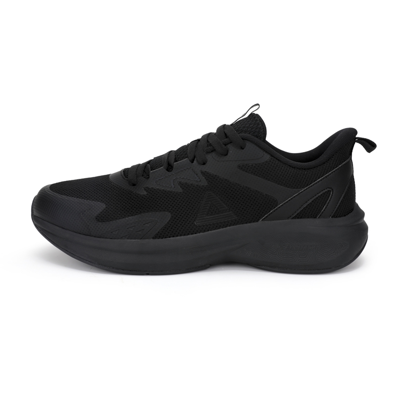 PEAK State Pole Textile, Synthetic Leather Cushioning Slip Resistant Abrasion Resistant Breathable Running Shoes Men’s