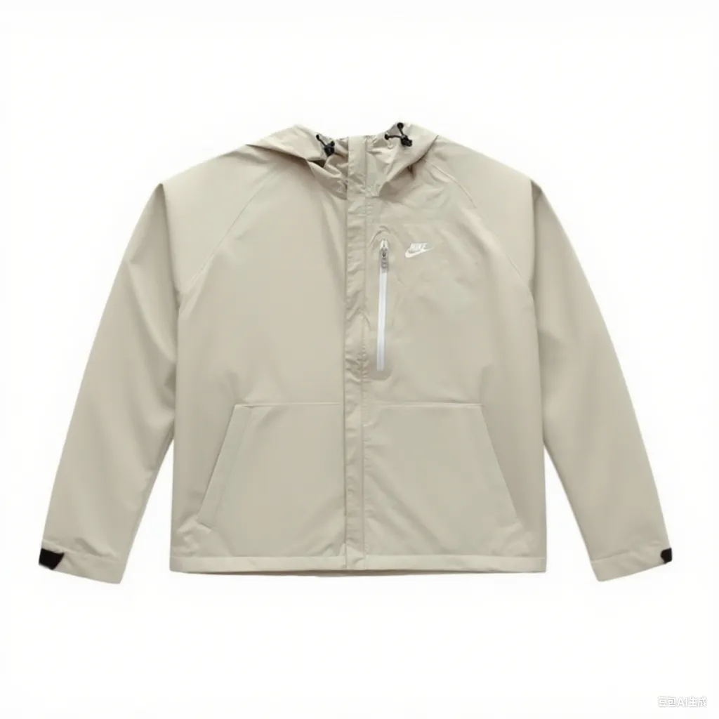 Nike Jackets Men's Khaki Hooded Moderate Other