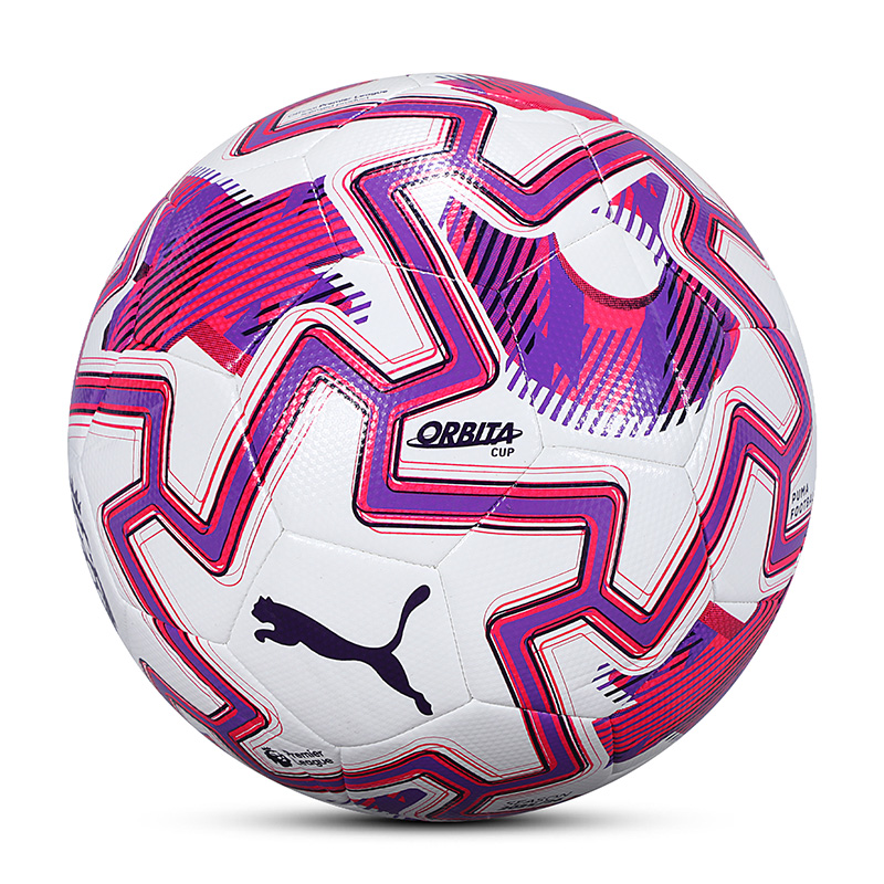 PUMA Size 4 5 Size Soccer Ball Pu Machine Stitched Soccer Ball Unisex Pink White