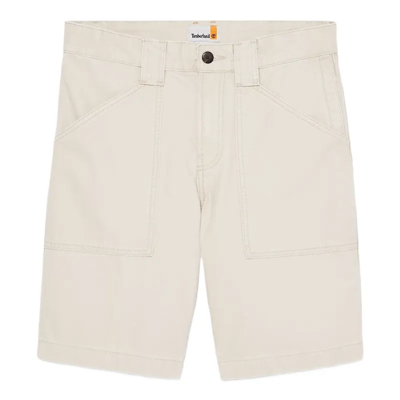 Timberland Denim Shorts Men's Ecru Moderate